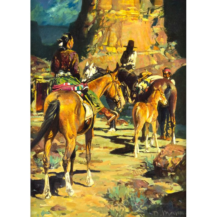 David Mann (1948- ), Night Crossing