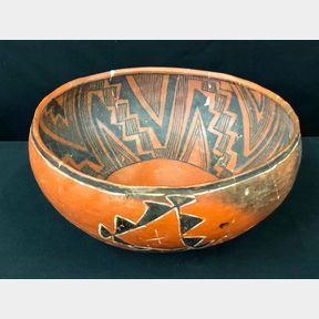 Prehistoric Springerville Polychrome Bowl