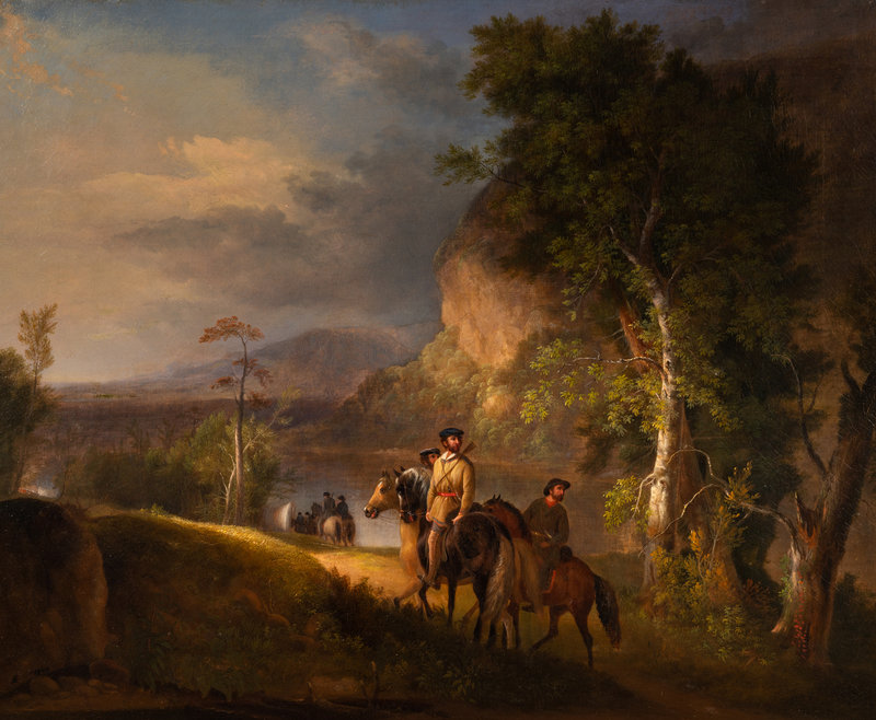 Alvan Fisher
(American, 1792-1863)
The Scouting Party, 1848