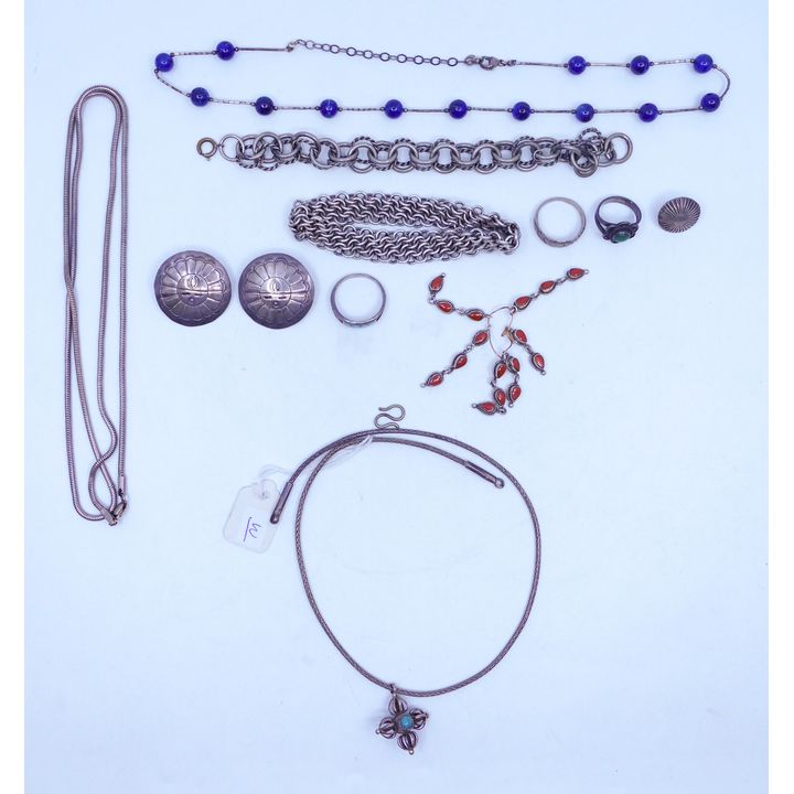 Box Misc. Ethnic Sterling Jewelry