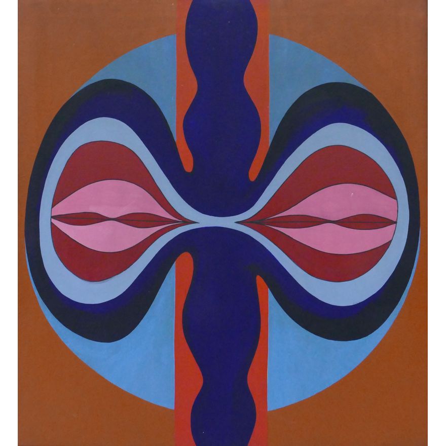 Robert Coghill ''Leonardo's Circle'' 1967 Oil
