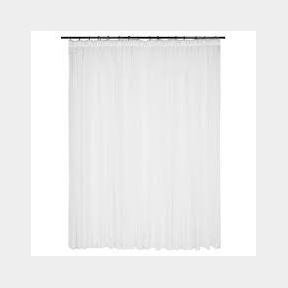 Design Collection, Plain Voile Window Curtain - White - 250 x 218 cm | PK 51669/1901 B (0) C (CB4)