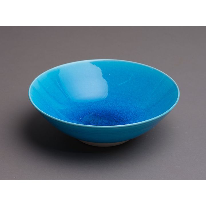 Len Castle - Alkaline blue bowl
