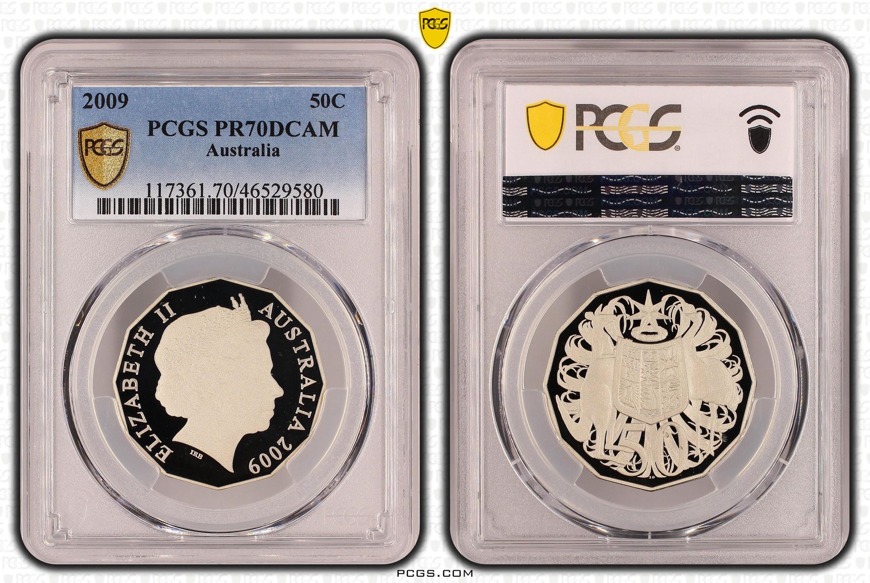Fifty Cent, 2009, PCGS PR70DCAM