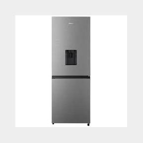 Hisense 222L Bottom Freezer Fridge with Water Dispenser -Titanium Inox