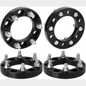 6X5.5 WHEEL SPACERS, JIIINMIIIN FORGED 1" 25MM 6X139.7 THREAD PITCH M12X1.5 HUB BORE 108MM ADAPTERS FOR TACOMA 4RUNNER TUNDRA FJ L