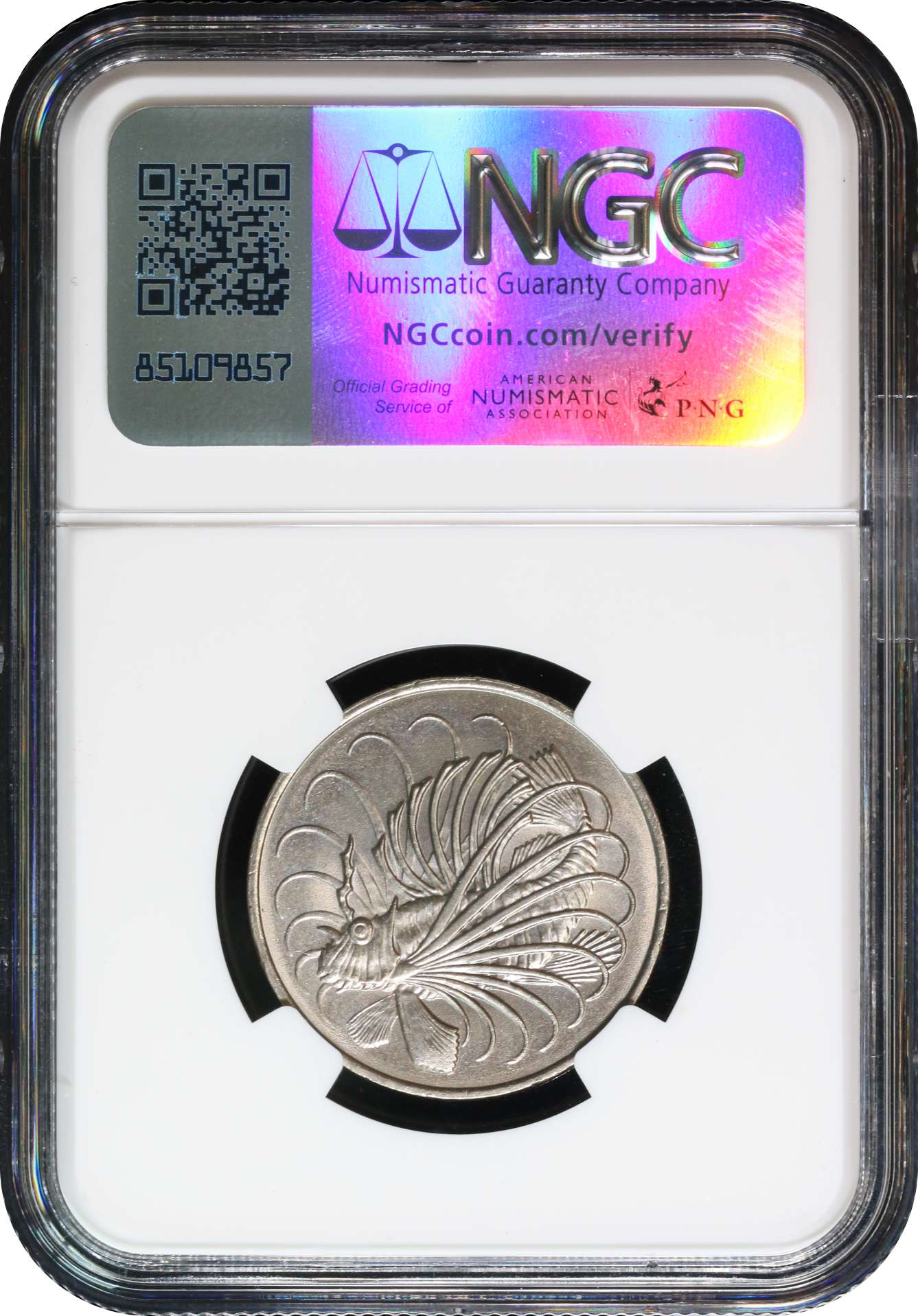 Singapore 1980 50 Cents Mint Error Reverse Struck Thru NGC MS66 |  Monetarium Singapore Private Limited