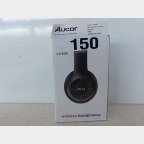 P47 WIRELESS BLUETOOTH HEADPHONES - BLACK -(FAULTY)