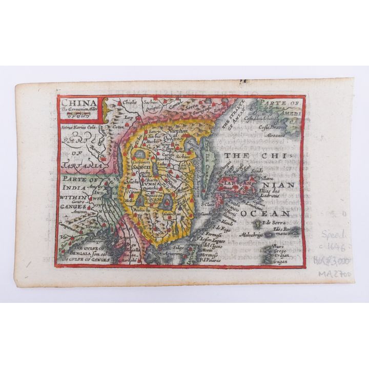 Speed/ van den Keere 'Pocket Atlas' Mini Map