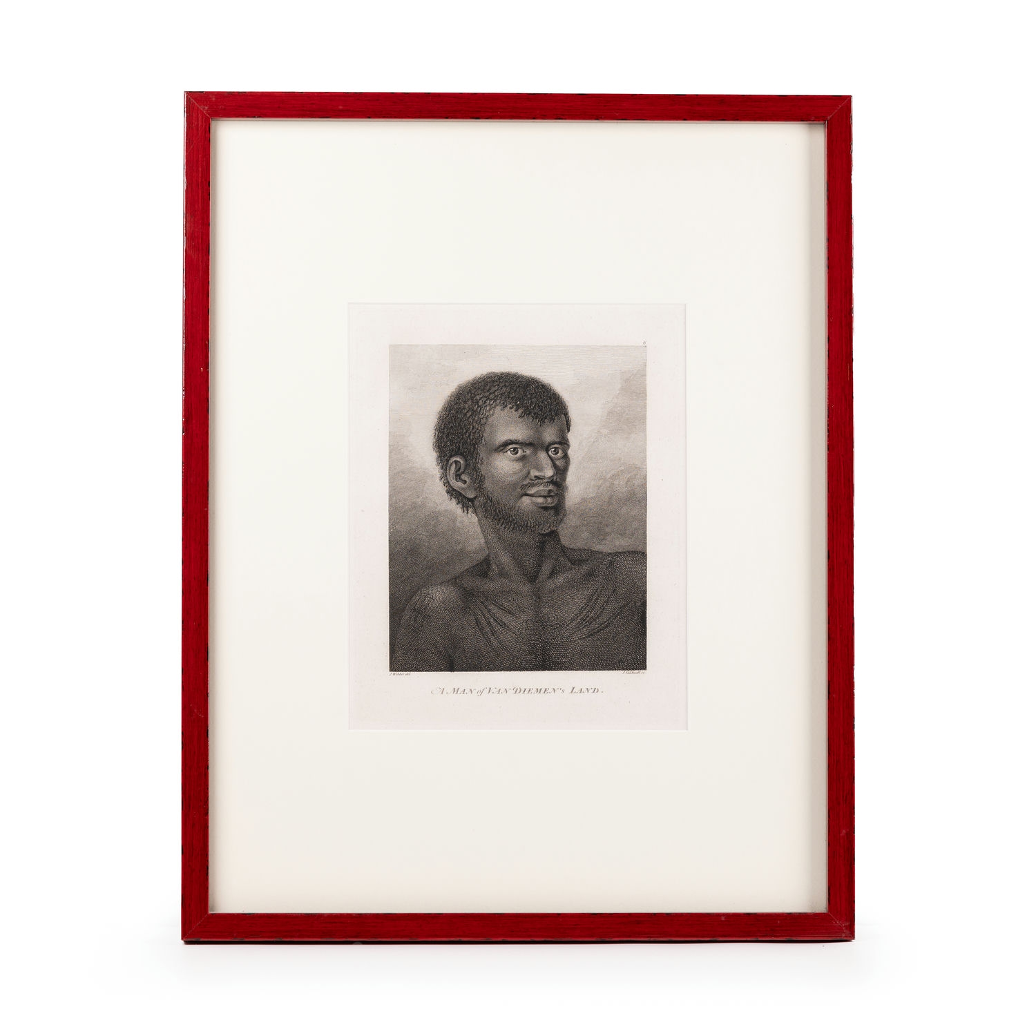 64 · John Webber, A Man of Van Diemen's Land, C1784,