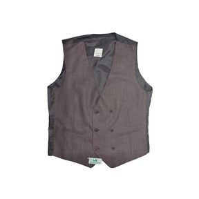 CALVANO WAISTCOAT WOVEN OXBLOOD SIZE 52R - 75821/070