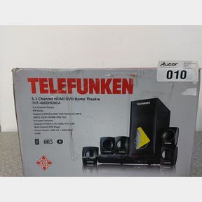 TELEFUNKEN 5.1CHANNEL HOME THEATRE SYSTEM WITH HDMI - THT-4000HDMIA