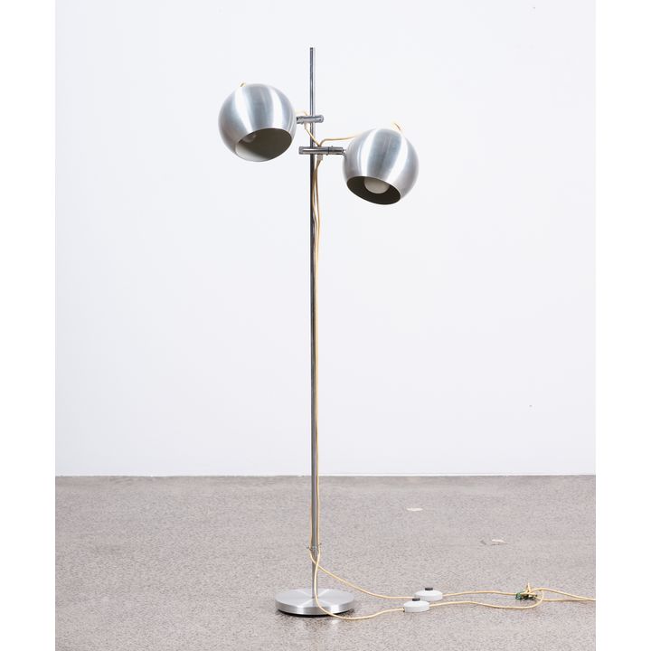 A 1960s retro standard lamp