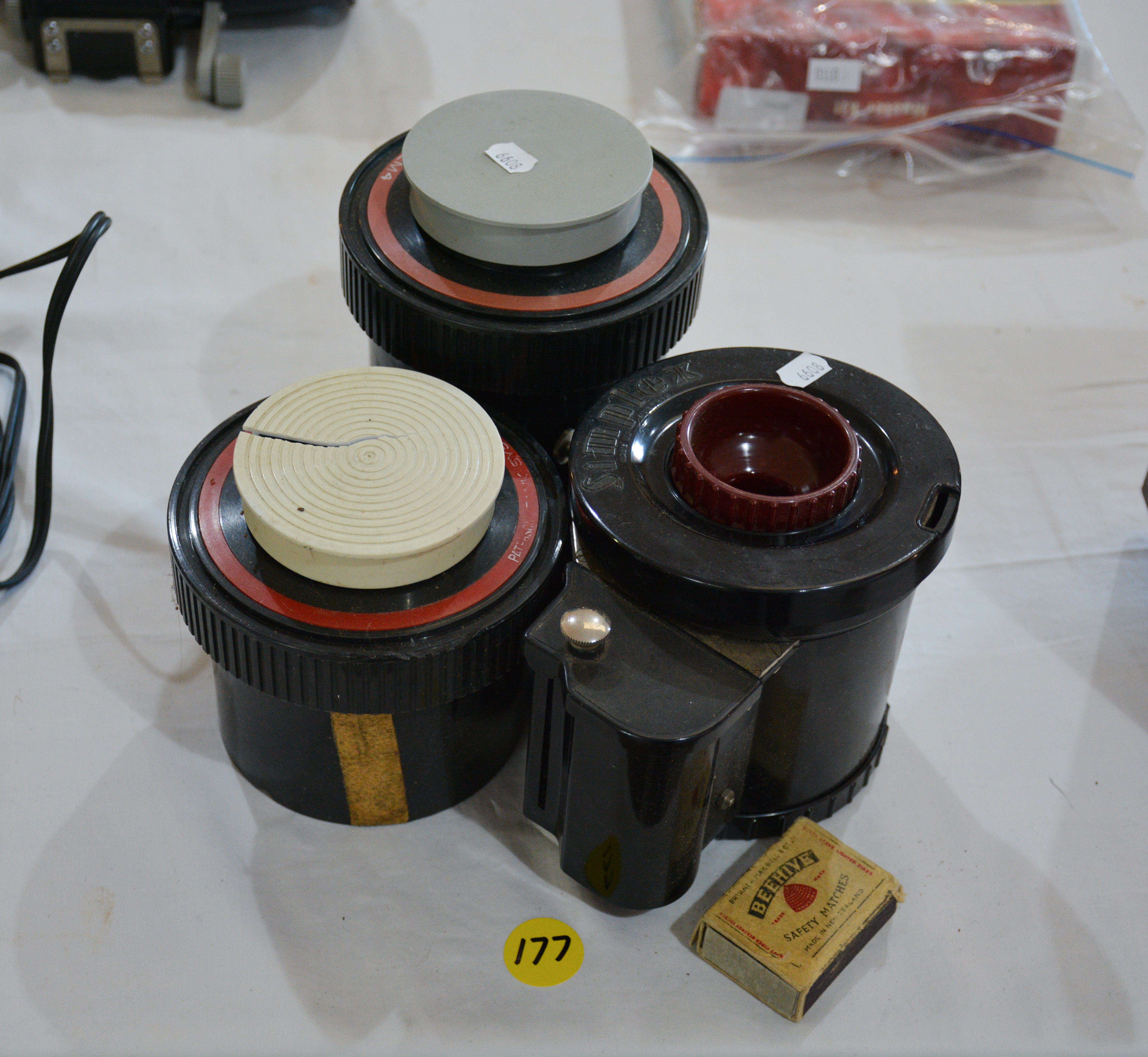 Portable Vintage Developing Tanks x 3 — NZ auction result
