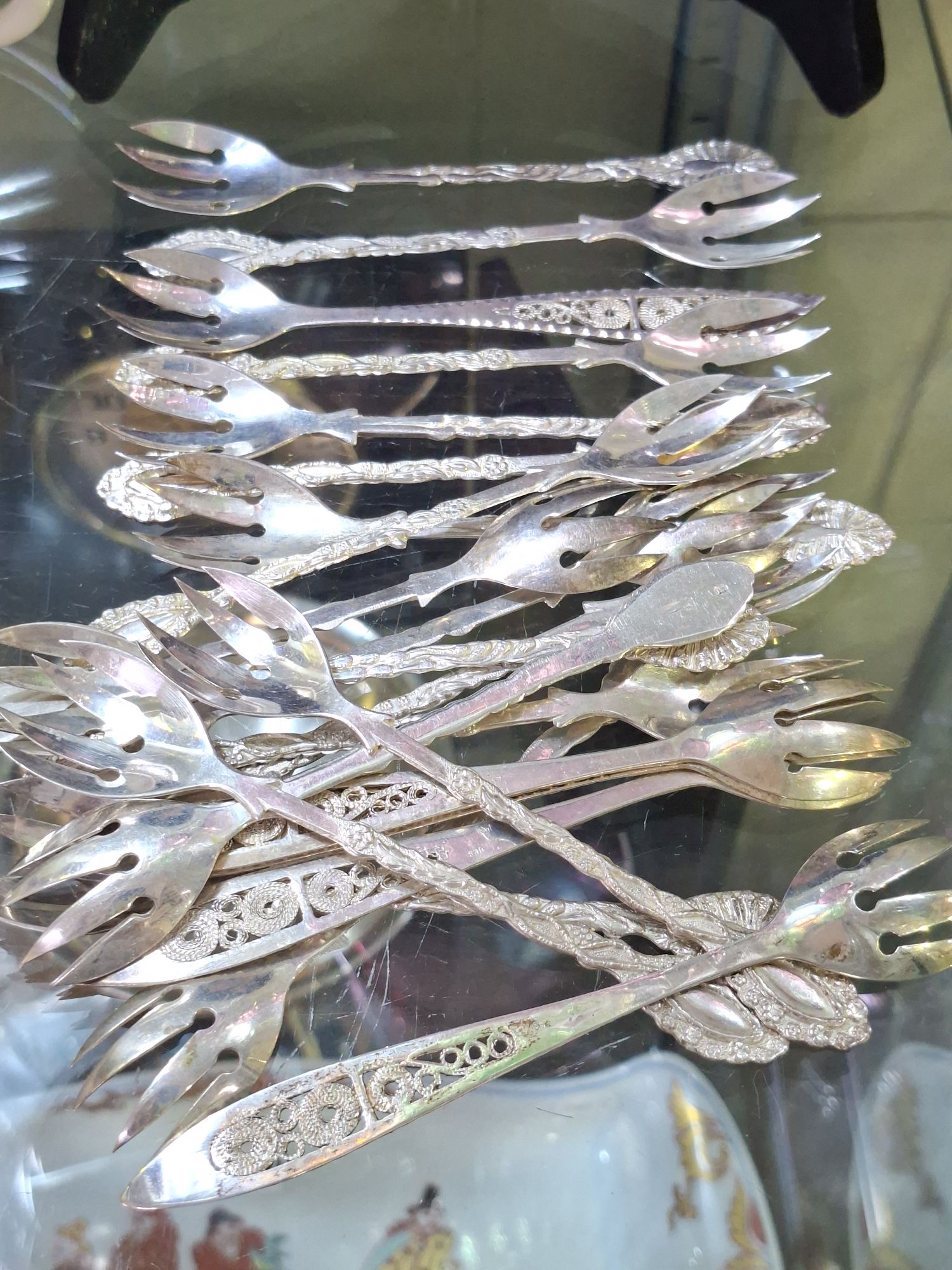 800 Silver Desert Fork Set