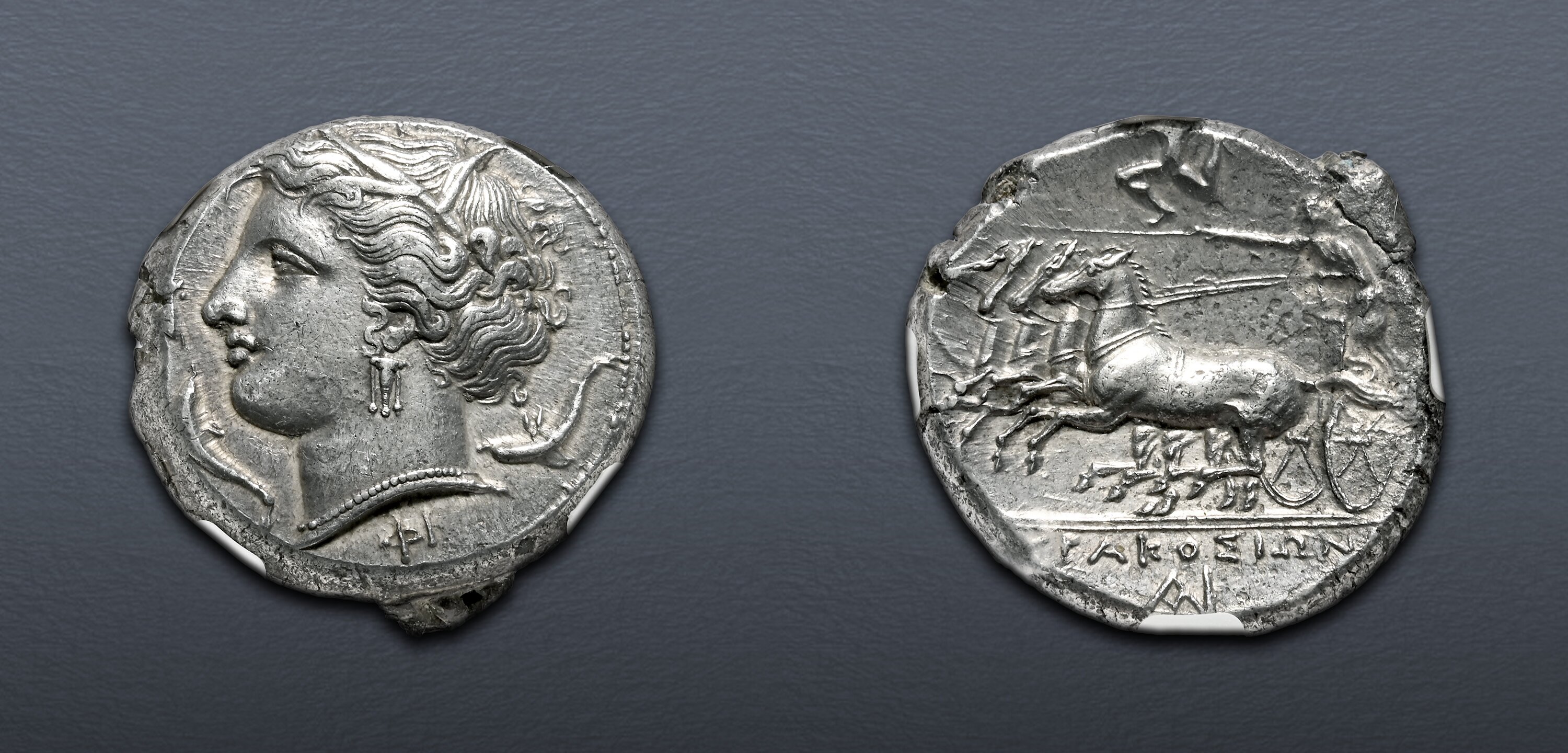 SICILY, Syracuse. Agathokles. 317-289 BC. AR Tetradrachm (24.5mm, 16.95 ...