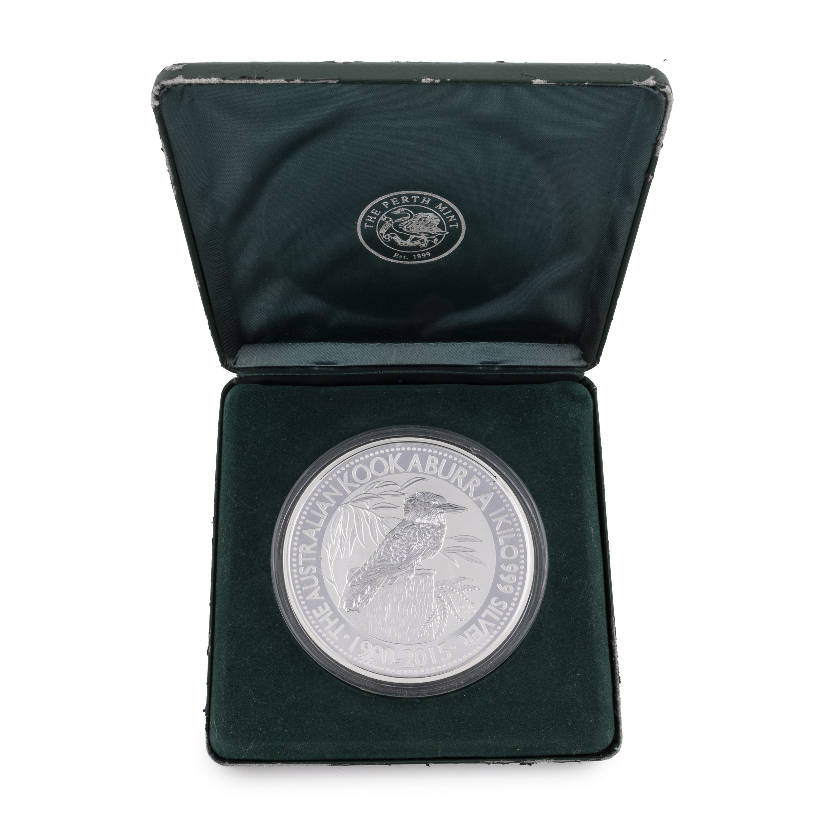 83 · Elizabeth II, 1kg Silver Australia Kookaburra, Thirty Dollar, 2015,  FDC