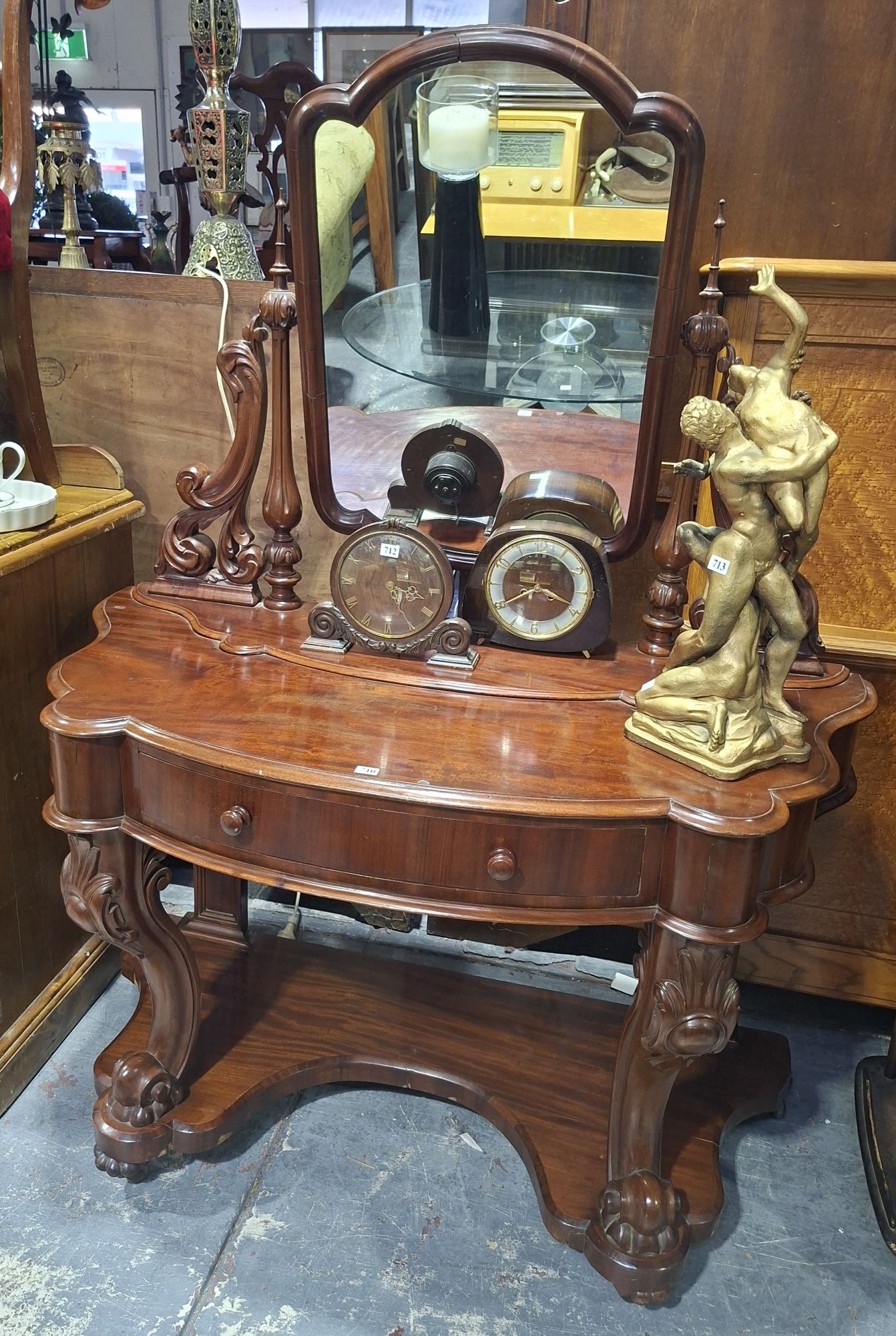 Victorian Mahogany Dressing Table