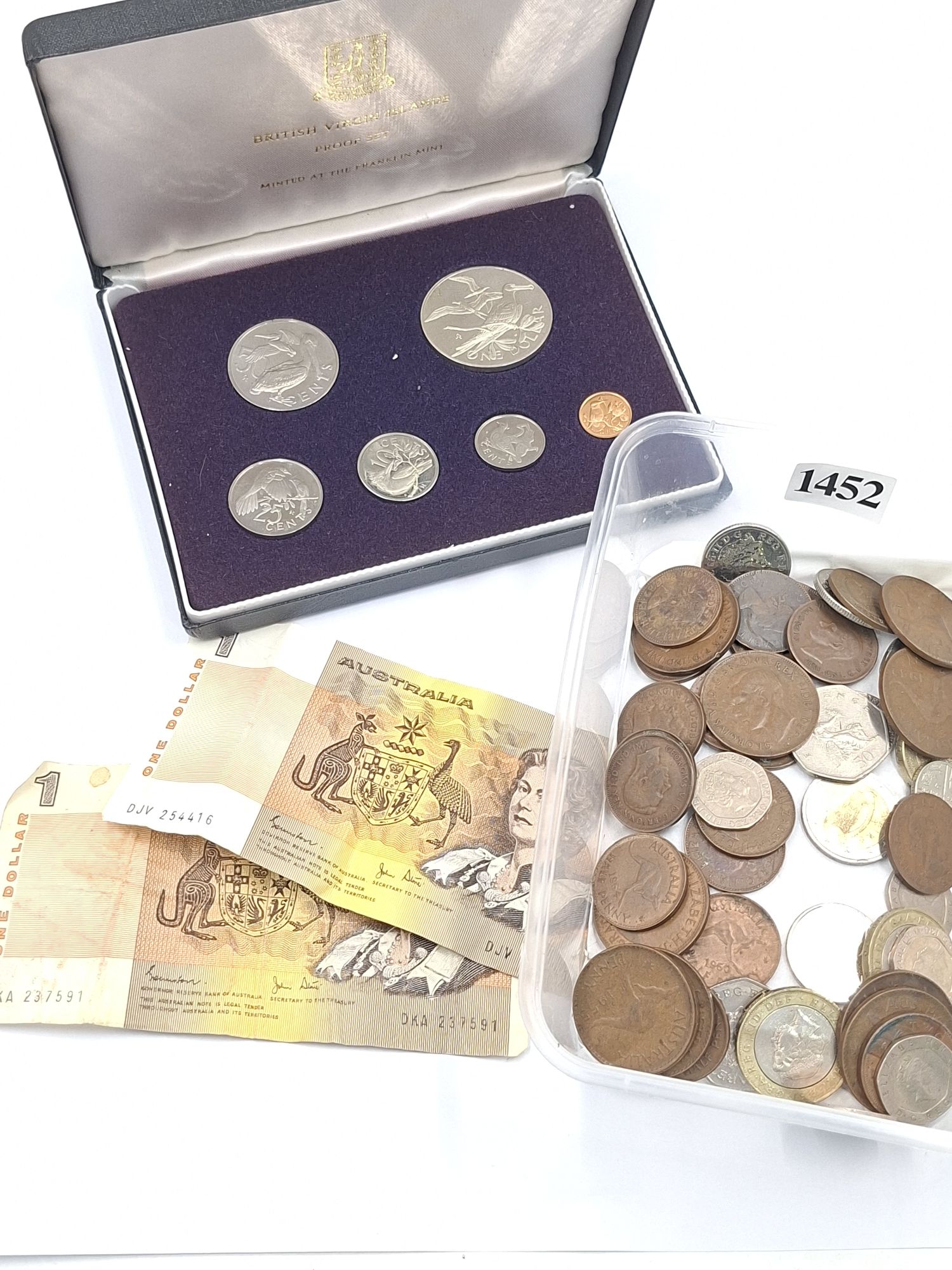 COINS, PENNIES AND NOTES