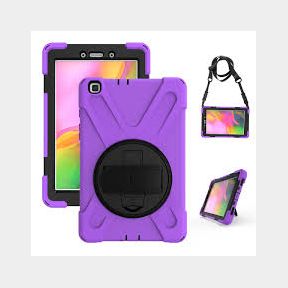 CellTime KingKong Xia Shockproof Rugged Cover for Galaxy Tab A 8 (T295) - Purple - Bar 9901012354062 - 51748/14987
