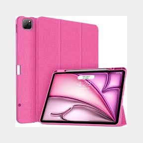 Flip Cover with Pen Holder iPad 2020 12.9 inch - Pink - Bar 9902002303695- 51748/10073 SN B2 (S11)