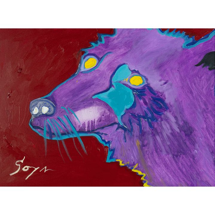 Billy Soza Warsoldier (1949-2014), Untitled (Coyote)