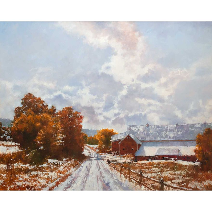 Michael Dudash (1952- ), After an Autumn Snow