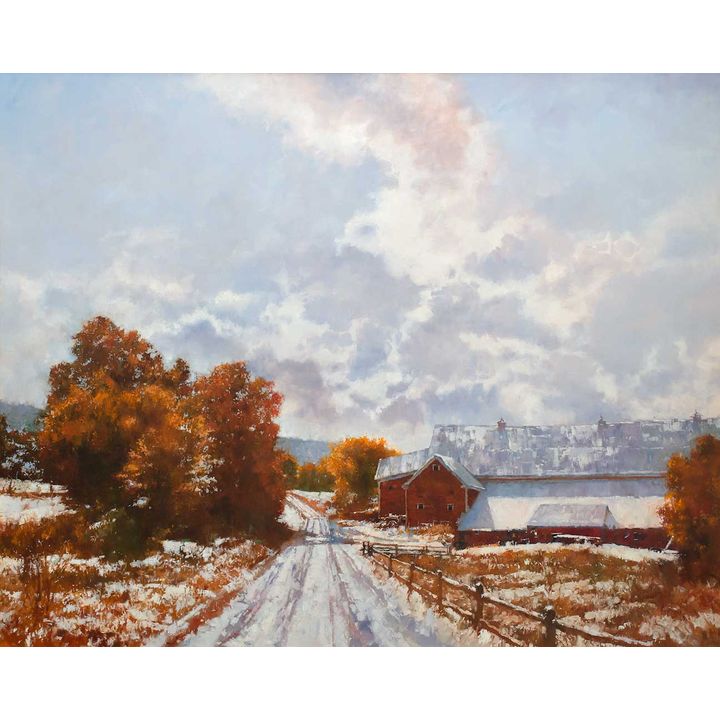 Michael Dudash (1952- ), After an Autumn Snow