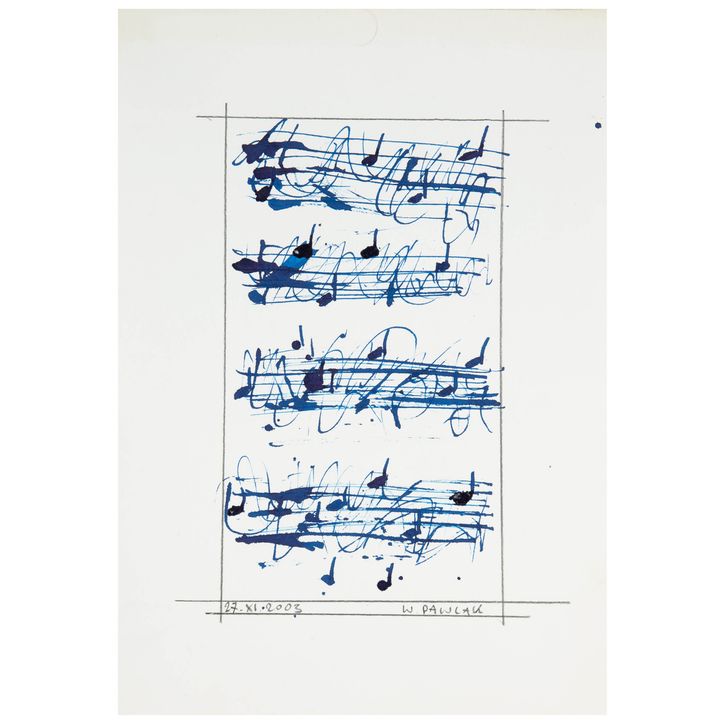 Włodzimierz Pawlak | Rysunek tuszem 338, 2003