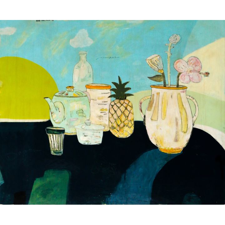 Rob Tucker 'A study for a delightful still life, blueberry jam style'