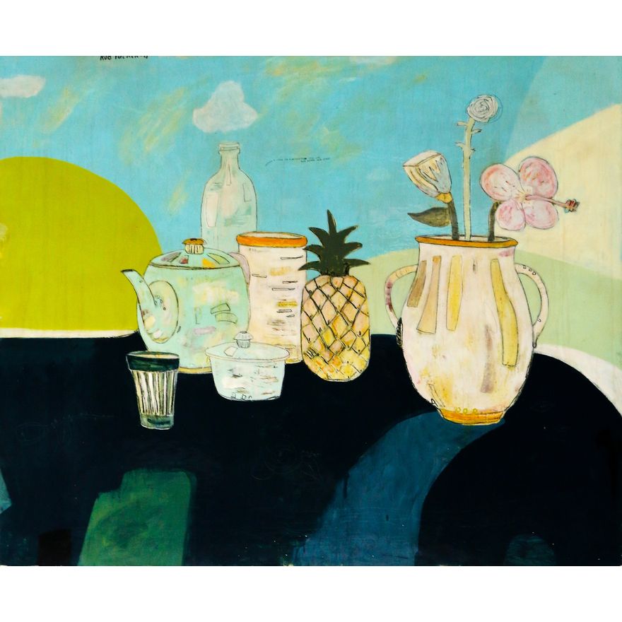 Rob Tucker 'A study for a delightful still life, blueberry jam style'