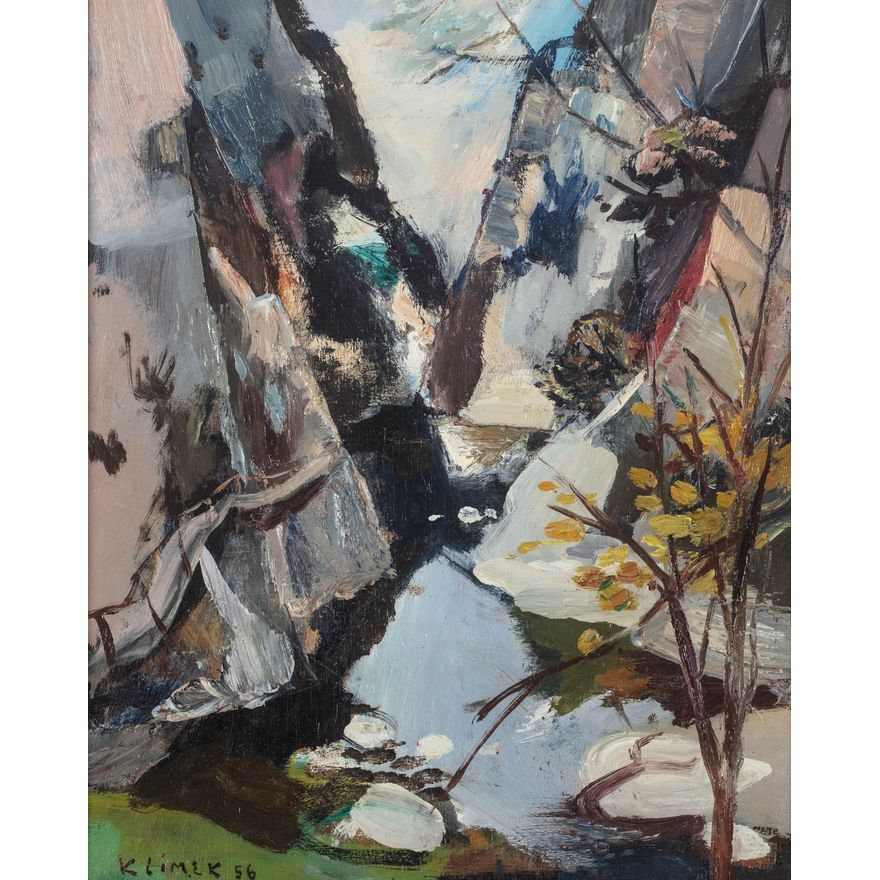Ludwik Klimek | Pejzaż, 1956 r.