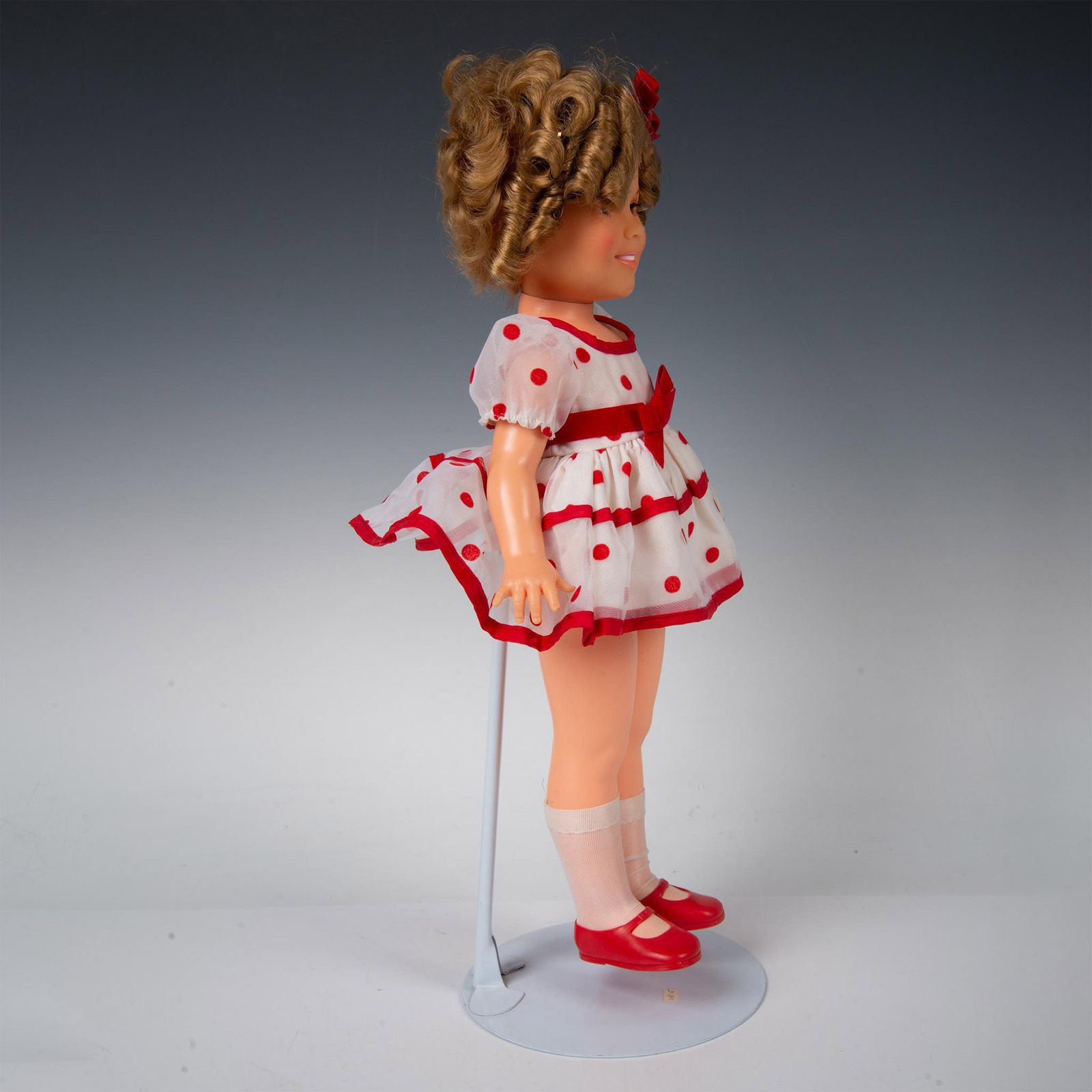 shirley temple doll red dress Plaid Dress Shirley Temple Doll by Ideal in Original Box