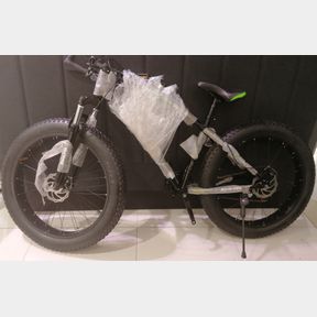 Fat Tire 26 All-Terrain Mountain Bike - Black / Green - 26 in - 51651/27