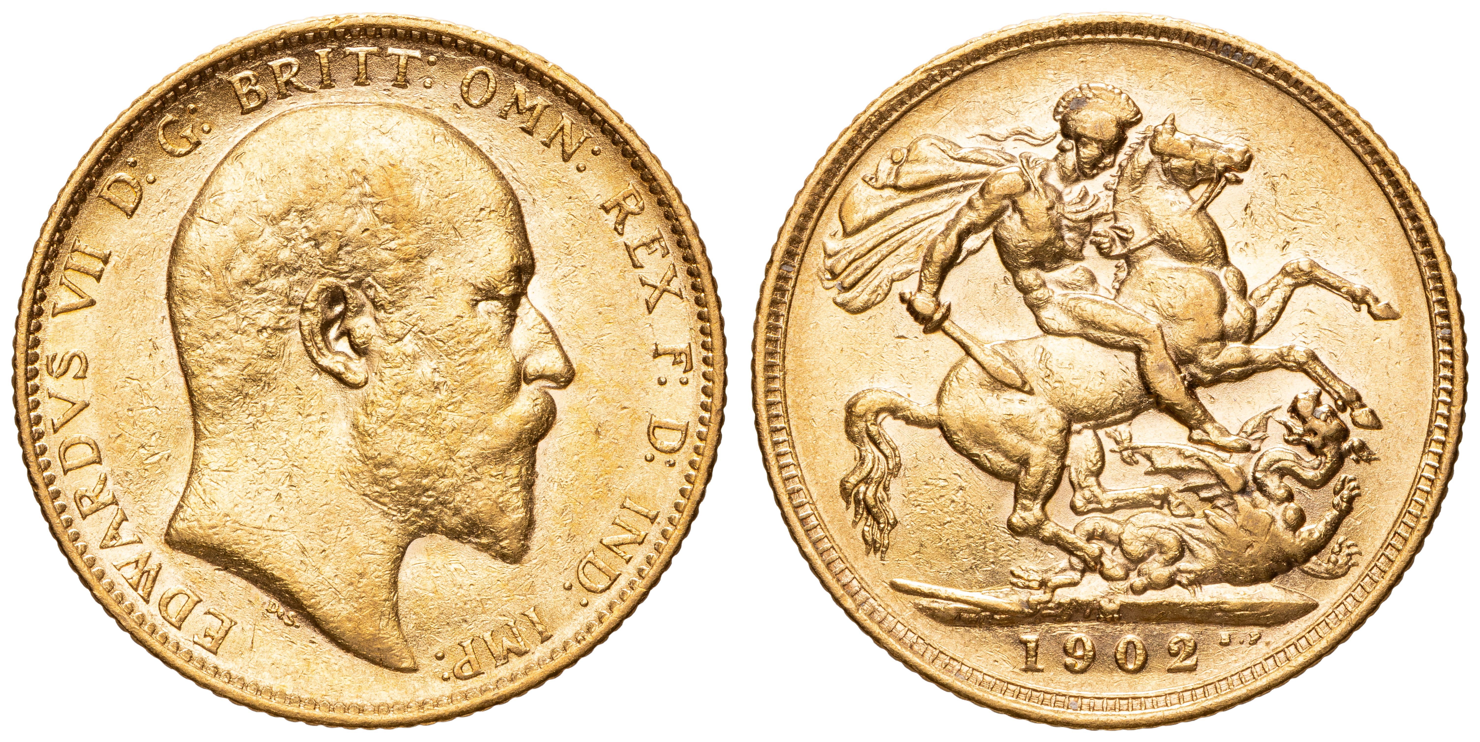 Edward VII, Sovereign, 1902-M, EF