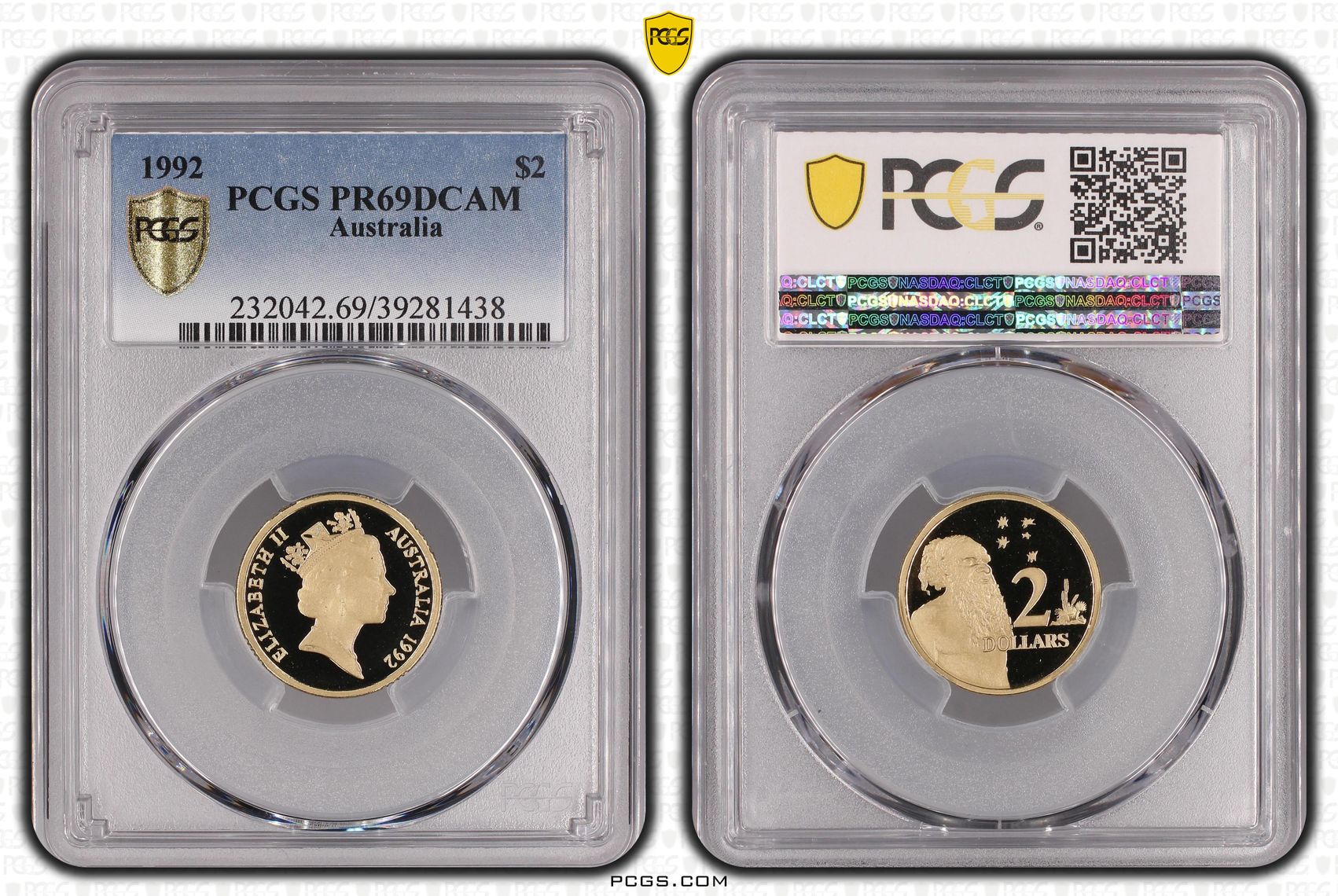 Two Dollar, 1992, PCGS PR69DCAM