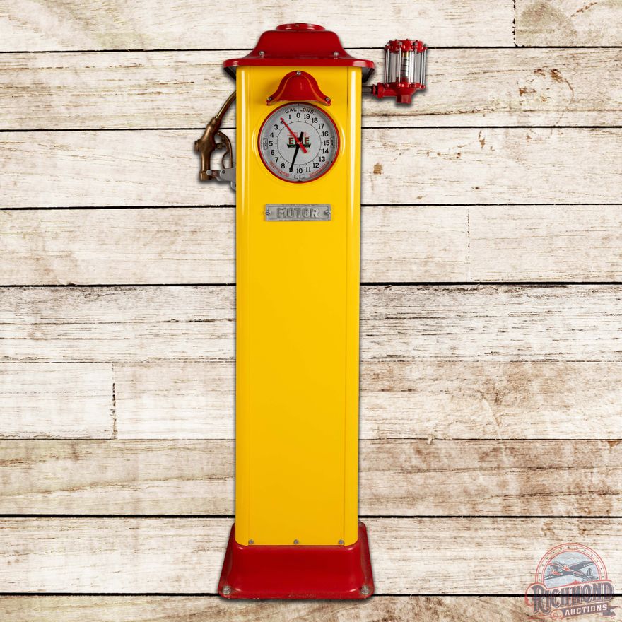 Erie Model #20 Clock Face Gas Pump Restored