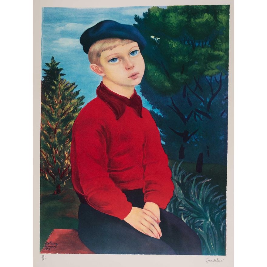 Mojżesz Kisling | Chłopiec w berecie