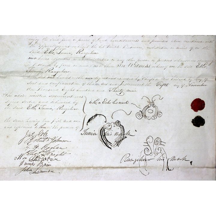 DEED OF CONVEYANCE, 5TH NOV 1839, PELORUS RIVER. [CANCELLED]
