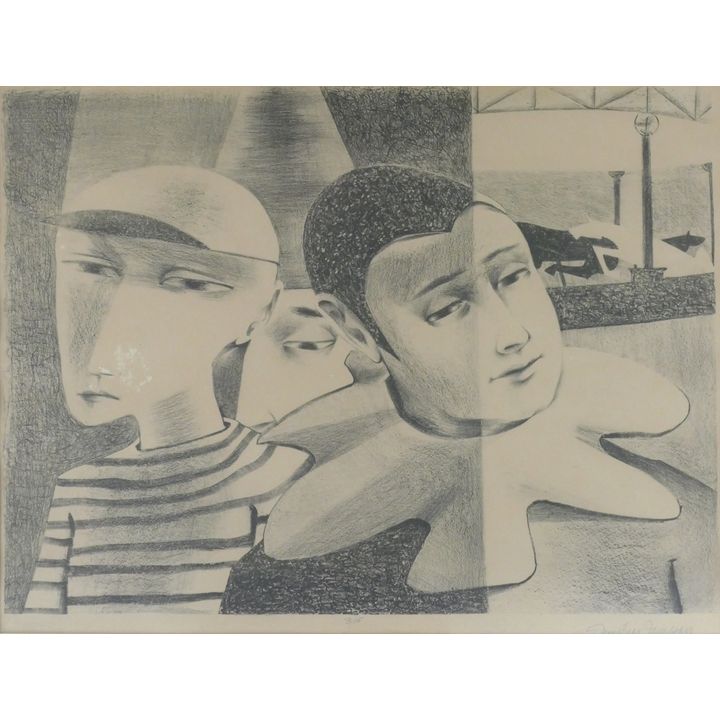 Demetrios Jameson ''Carousel'' Lithograph