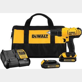 Dewalt 20V MAX* Compact Drill/Driver Kit DCD771C2