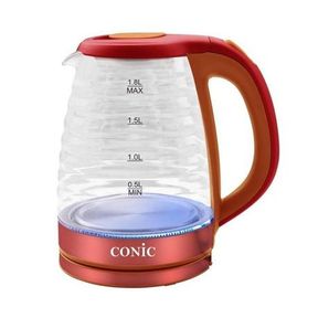 Parco Red White Plastic 1.8 L Kettle Bachelor s Combo |