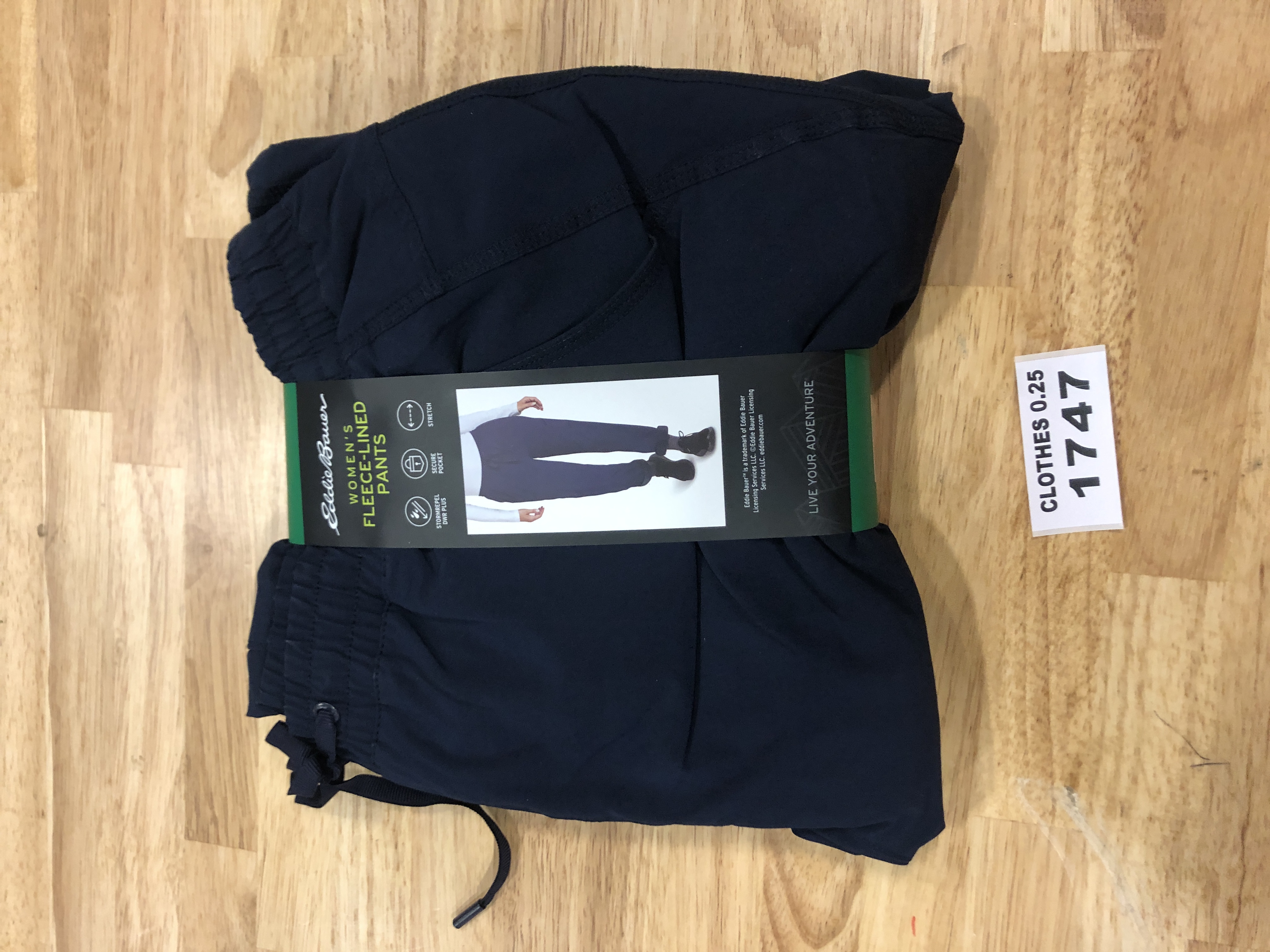 Buy Eddie Bauer mens fleece lined pants black Online  Brands For Less