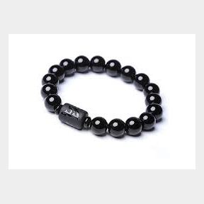 The Phoenix Black Obsidian Bracelet Bar 9901082303236-51748/4585