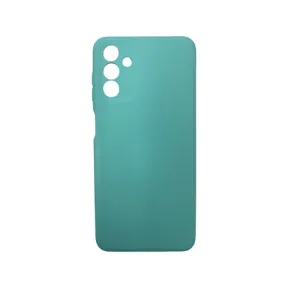 MXM Liquid Silicone Cover With Camera Cut Out For Samsung Galaxy S21 FE Teal Samsung S21 FE |
