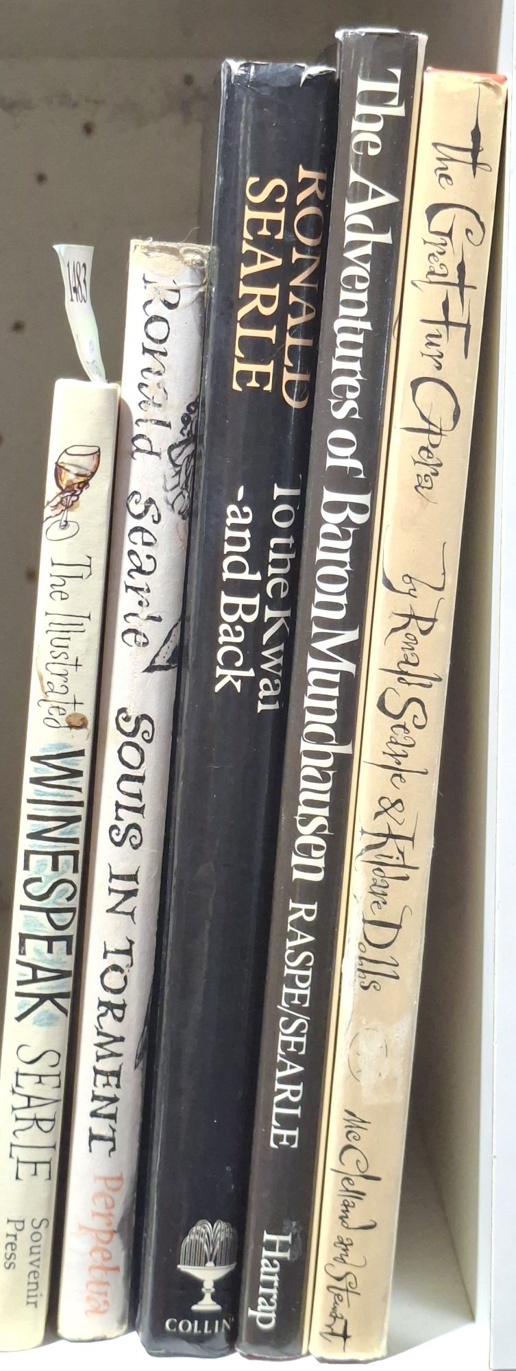 Five Ronald Searle Books