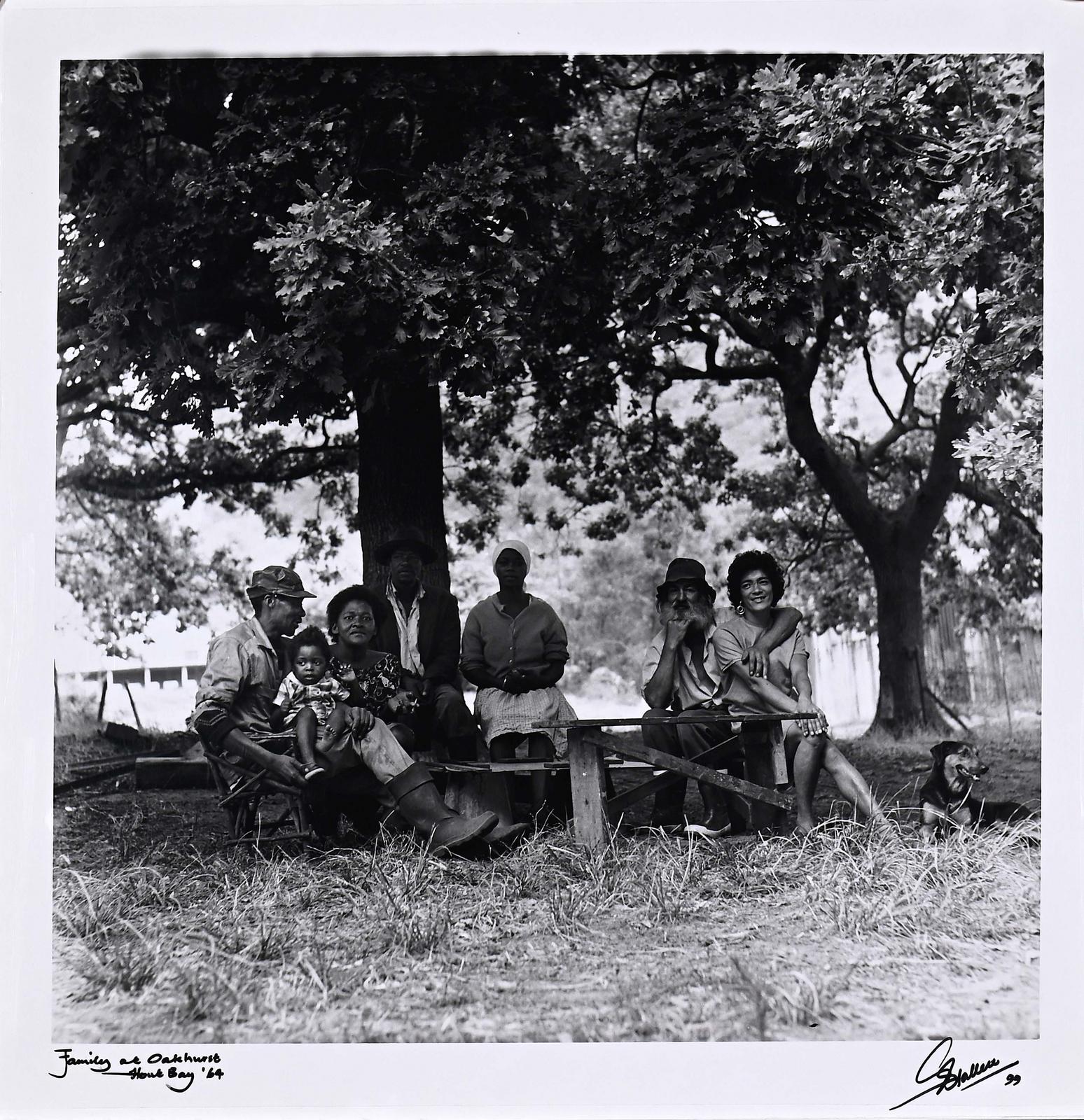 Hallett (South Africa, 1942 2020), Family at Oakhurst, Hout