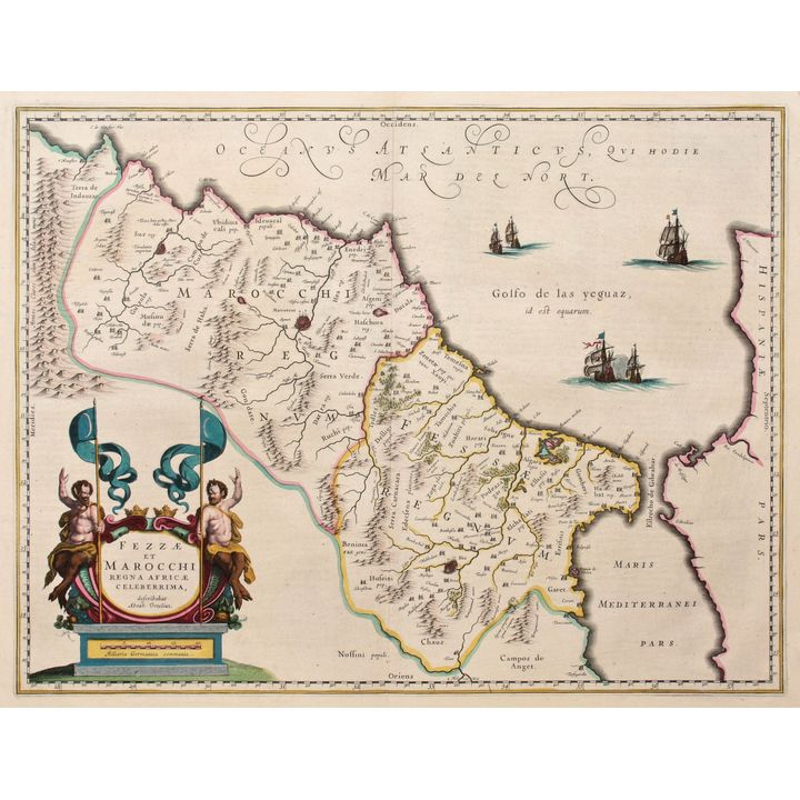 Joan Blaeu | Fezzae et Marocchi Regna Africae Celeberrima…