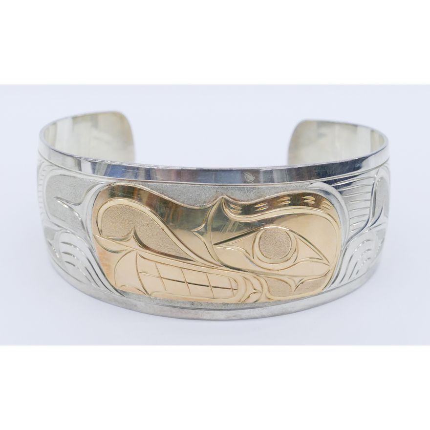 Joe Descoteaux ''Wolf'' 2014 Sterling 14k Bracelet