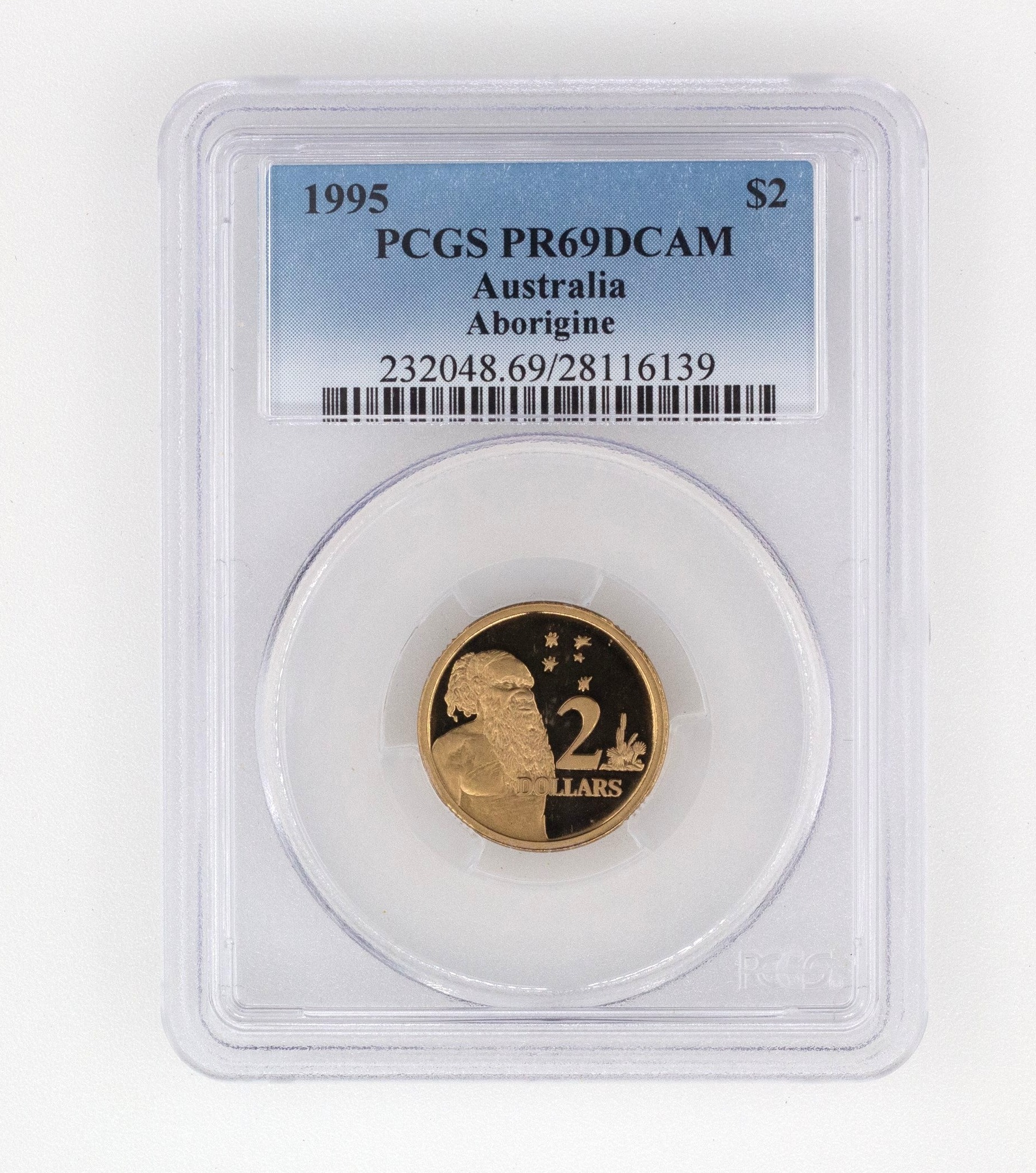 Elizabeth II, Two Dollar, PR69DCAM , 1995